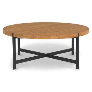 Haskel 40" Outdoor Coffee Table - Shield Teak