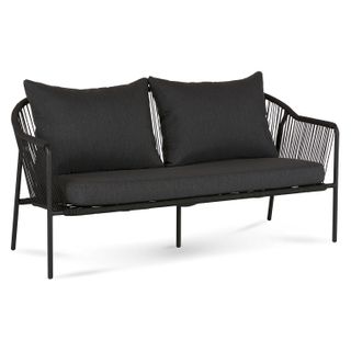 Calicut 67" Outdoor Loveseat - Coast Black