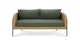 Aby Dravite Green Loveseat - Gallery View 1 of 14.