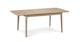 Marol Washed Oak Dining Table for 6, Extendable - Gallery View 1 of 18.