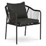 Calicut Outdoor Dining Chair - Coast Black