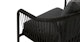 Calicut Coast Black Dining Chair - Gallery View 8 of 14.