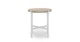 Haskel Driftwood Gray Side Table - Gallery View 1 of 11.