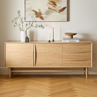 Lenia 71" Sideboard - White Oak