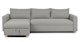Nordby Pep Gray Reversible Sectional - Gallery View 1 of 14.