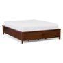 Pactera Queen Storage Bed - Walnut