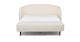 Kayra Ivory Bouclé Queen Bed - Gallery View 3 of 15.
