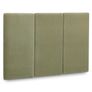 Noel Queen Velvet Headboard - Plush Pacific Sage