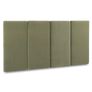 Noel King Velvet Headboard - Plush Pacific Sage