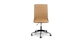 Passo Charme Tan Office Chair - Gallery View 3 of 11.
