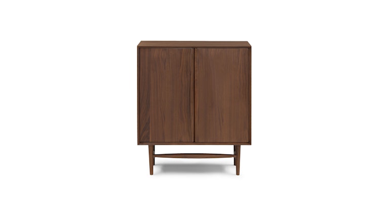 Lenia Walnut Cabinet - Primary View 1 of 13 (Open Fullscreen View).