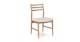 Wosla Bristol Ivory Oak Dining Chair - Gallery View 1 of 11.
