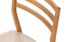 Wosla Bristol Ivory Oak Dining Chair - Gallery View 9 of 11.