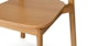 Gusfa Oak Stackable Dining Chair - Gallery View 7 of 12.
