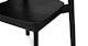 Gusfa Black Stackable Dining Chair - Gallery View 7 of 11.