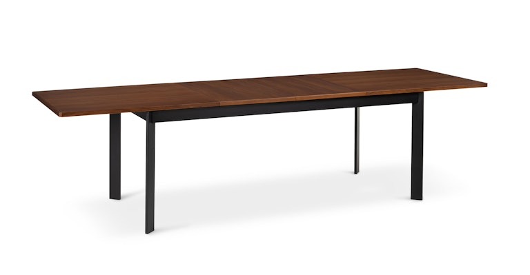 Grale Walnut Dining Table, Extendable - Primary View 1 of 20 (Open Fullscreen View).