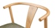 Fonra Algonquin Green Oak Counter Stool - Gallery View 8 of 11.