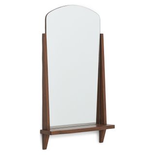 Luras Wall Mirror - Walnut