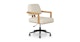 Aquila Teff Ivory Office Chair - Gallery View 1 of 11.