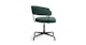 Renna Bounty Emerald Green Office Chair - Gallery View 4 of 11.