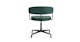 Renna Bounty Emerald Green Office Chair - Gallery View 5 of 11.