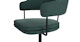 Renna Bounty Emerald Green Office Chair - Gallery View 8 of 11.