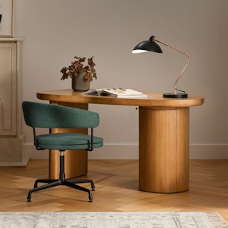 Baarlo Oak Desk