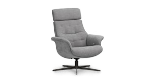 Meklen Dawn Gray Lounge Chair