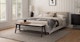 Tessu Clay Taupe California King Bed - Gallery View 2 of 12.