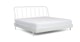 Virk White King Bed - Gallery View 1 of 15.