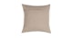 Aleca River Taupe Pillow - Gallery View 3 of 8.