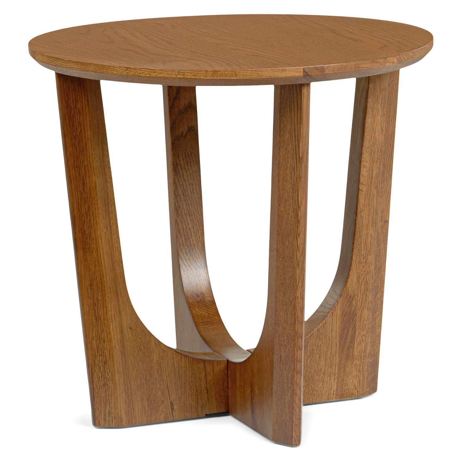 Lloyd Warm Brown Side Table, Japandi Style | Article
