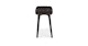 Vena Black Rectangular Side Table - Gallery View 4 of 10.