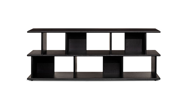 Lafora Black Bookcase - Primary View 1 of 9 (Open Fullscreen View).