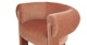 Everse Melange Brown Lounge Chair - Gallery View 7 of 11.