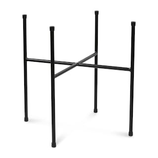 Tuva Wide Indoor/Outdoor Planter Stand - Black