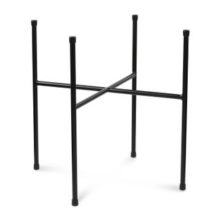 Tuva Wide Indoor/Outdoor Planter Stand - Black