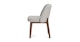 Alta Camellia Gray Walnut Dining Chair - Gallery View 4 of 11.