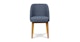 Alta Nocturnal Blue Oak Dining Chair - Gallery View 3 of 11.