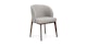 Alta Camellia Gray Walnut Dining Armchair - Gallery View 1 of 11.