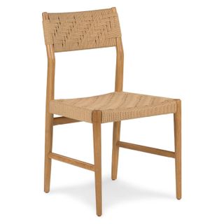 Wosla Corded Dining Chair - Oak