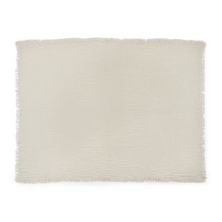 Fresno Cotton Gauze Throw - Light Taupe 