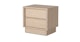 Aster Natural Ash 2-Drawer Nightstand - Gallery View 3 of 12.