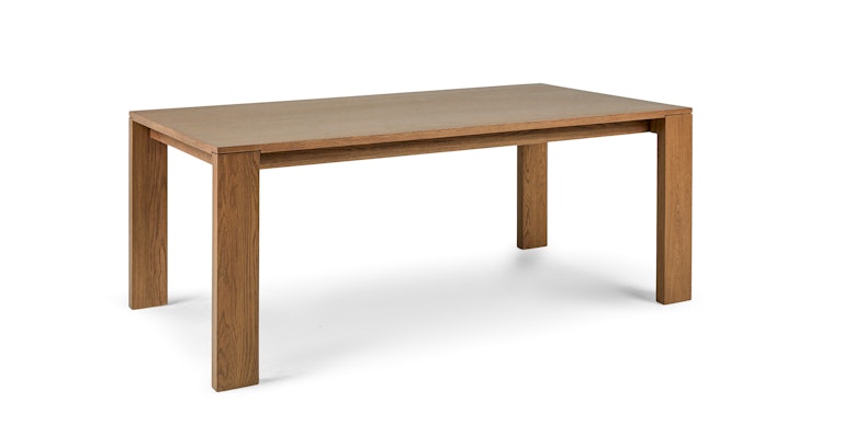 Dako Smoked Oak Dining Table for 6 - Primary View 1 of 9 (Open Fullscreen View).