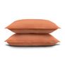 Alto King Linen Sham Set - Clay