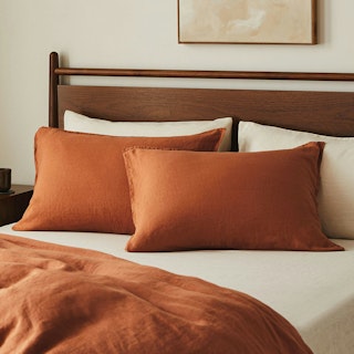 Alto Standard Linen Sham Set - Clay