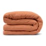 Alto Queen Linen Duvet Cover - Clay