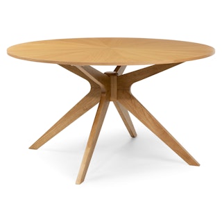 Conan 54" Round Dining Table - Oak