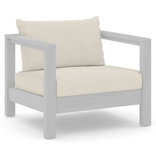 Palmera Outdoor Lounge Chair Cushion Cover Set - Dravite Ivory