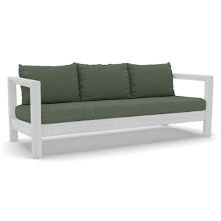 Palmera Outdoor Sofa Cushion Cover Set - Dravite Green